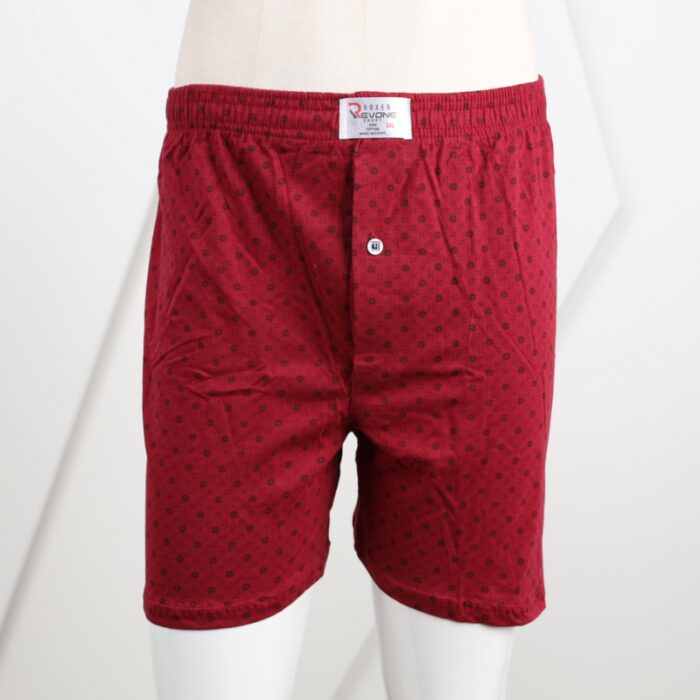 103376316_67dca325571af بوكسر بتصميم زر للرجال لون خمري - الصورة 1