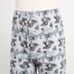 ⁦بوكسر بتصميم زر للرجال لون سكني⁩ - الصورة ⁦2⁩