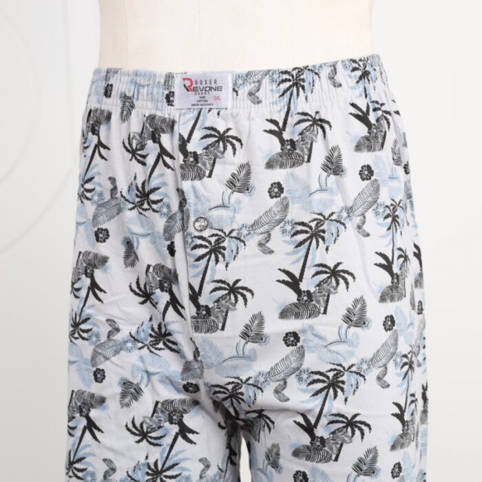 ⁦بوكسر بتصميم زر للرجال لون سكني⁩ - الصورة ⁦2⁩