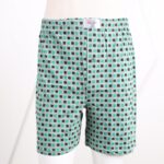 بوكسر بتصميم زر للرجال لون أخضر فاتح