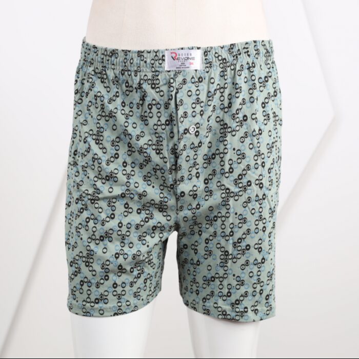 103376322_67dca3386ddc7 بوكسر بتصميم زر للرجال لون أخضر فاتح - الصورة 1