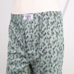 ⁦بوكسر بتصميم زر للرجال لون أخضر فاتح⁩ - الصورة ⁦2⁩