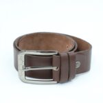 سير جلد طبيعي للرجال لون بني