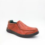 ⁦حذاء جلد صناعة يدوية للرجال لون عسلي⁩ - الصورة ⁦2⁩