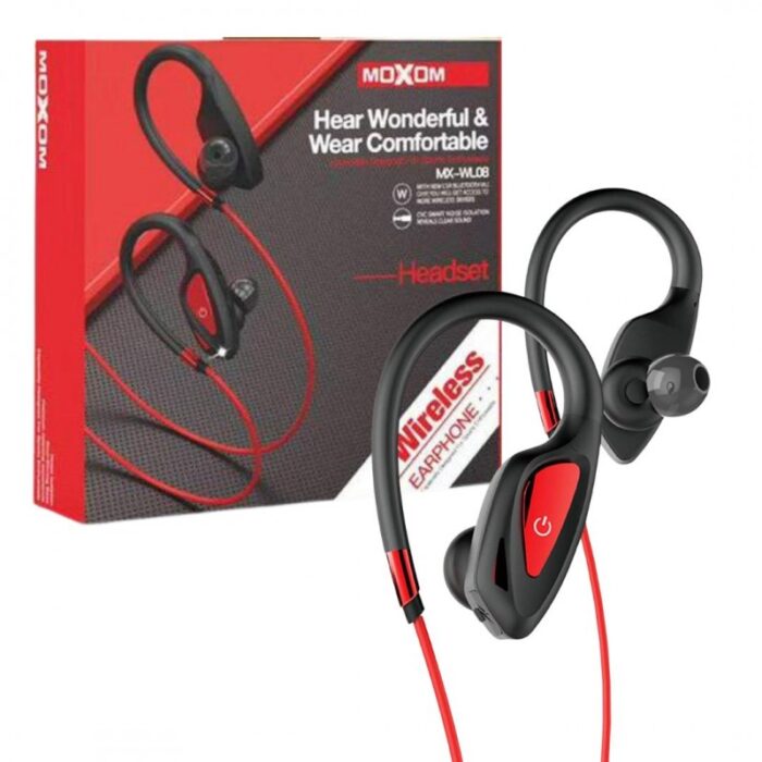 ⁦Moxom MX-WL08 On Ear Wireless Bluetooth Earphone⁩ - الصورة ⁦5⁩