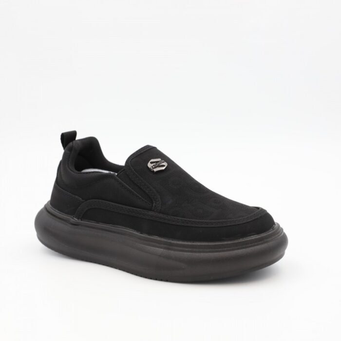 ⁦حذاء للأطفال والنساء لون أسود⁩ - الصورة ⁦2⁩