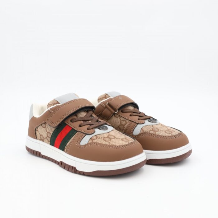 103376430_67dca40c91c6c حذاء رياضي للأطفال لون بني - الصورة 1