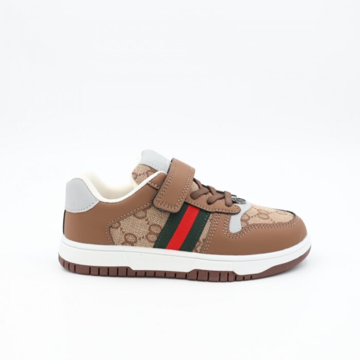 ⁦حذاء رياضي للأطفال لون بني⁩ - الصورة ⁦3⁩