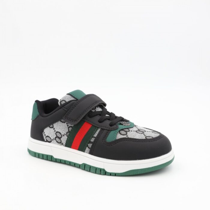 ⁦حذاء رياضي للأطفال لون أسود⁩ - الصورة ⁦2⁩