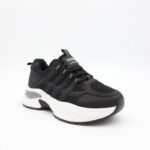 ⁦حذاء رياضي للجنسين لون أسود⁩ - الصورة ⁦2⁩