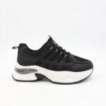 ⁦حذاء رياضي للجنسين لون أسود⁩ - الصورة ⁦3⁩