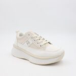 ⁦حذاء رياضي للجنسين لون بيج و أبيض⁩ - الصورة ⁦2⁩