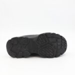 ⁦حذاء رياضي للنساء بكعب لون أسود⁩ - الصورة ⁦6⁩