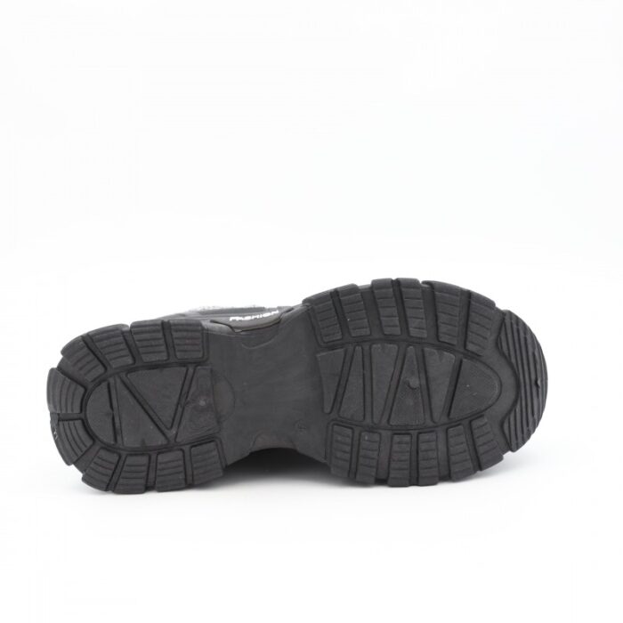 ⁦حذاء رياضي للنساء بكعب لون أسود⁩ - الصورة ⁦6⁩