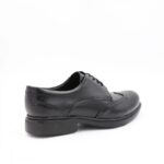 ⁦حذاء رسمي برباط للرجال  جلد طبيعي لون أسود ونعل أسود من I Can⁩ - الصورة ⁦4⁩