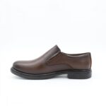 ⁦حذاء رسمي للرجال جلد طبيعي لون بني ونعل أسود من I Can⁩ - الصورة ⁦5⁩