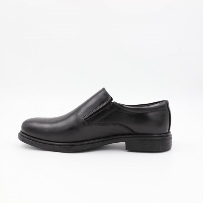 ⁦حذاء رسمي للرجال جلد طبيعي لون أسود ونعل أسود من I Can⁩ - الصورة ⁦5⁩