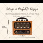 Radio retro reincarcabil, AM/FM/SW, Bluetooth, DC 5V- راديو كلاسيك يعمل بالشحن