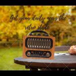 ⁦Radio retro reincarcabil, AM/FM/SW, Bluetooth, DC 5V- راديو كلاسيك يعمل بالشحن⁩ - الصورة ⁦2⁩