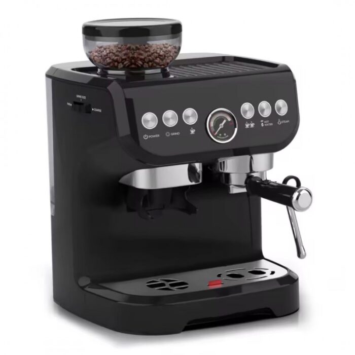 ⁦ماكنة تحضير وطحن قهوة الاسبريسو من يونسفيرسال قوة 1450 واط⁩ - الصورة ⁦2⁩