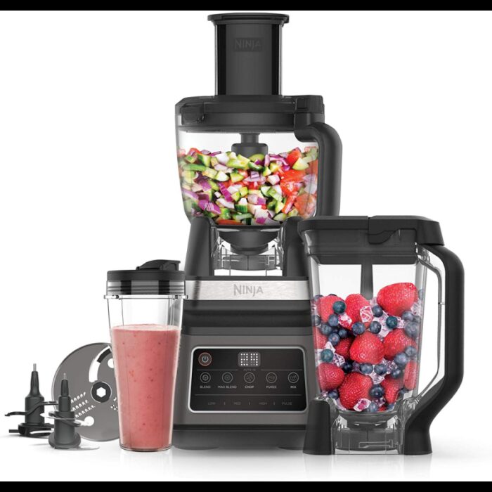 103376557_67dca5028ed89 Ninja 3-in-1 Food Processor with Auto-IQ BN800EU-محضر طعام نينجا 3 في 1 مع نظام التشغيل التلقائي قوة 1200 واط - الصورة 1