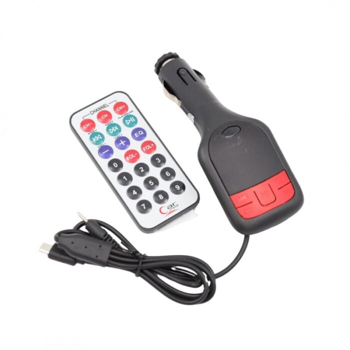 103376585_67dca50fcc214 CAR MP3 PLAYER FM TRANSMITTER 12-24 volt - مشغل MP3 للسيارة وجهاز إرسال FM مع ريموت تحكم - الصورة 1