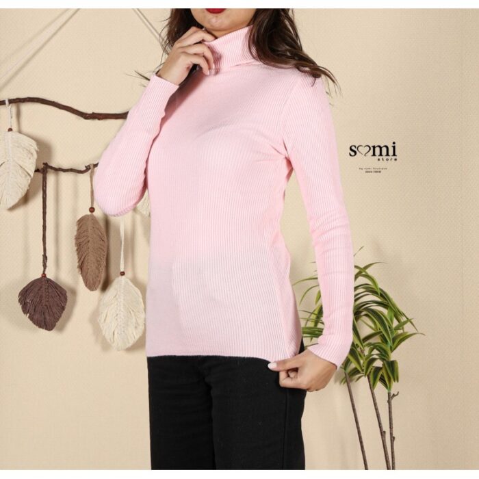 ⁦بلوزة جولف للنساء لون زهري⁩ - الصورة ⁦2⁩