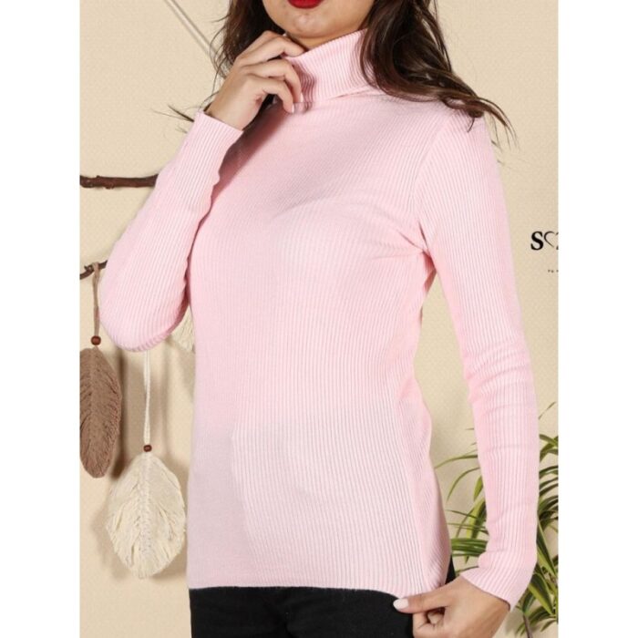 ⁦بلوزة جولف للنساء لون زهري⁩ - الصورة ⁦4⁩