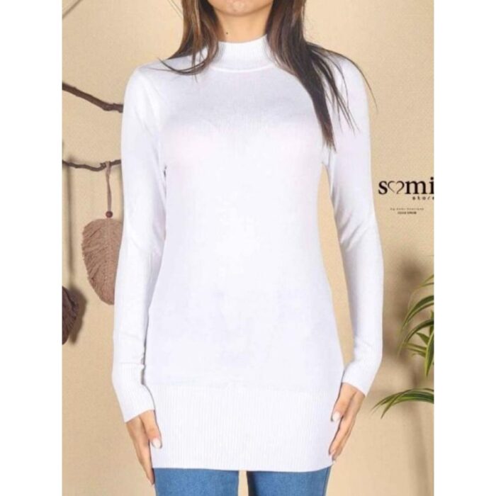 ⁦بلوزة جولف للنساء لون أبيض⁩ - الصورة ⁦2⁩