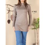 بلوزة جولف للنساء لون بيج