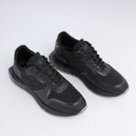 ⁦Replay Men's Trevi Shoes- Black⁩ - الصورة ⁦4⁩