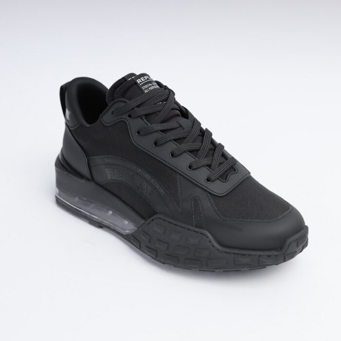 ⁦Replay Men's MOBI Shoes- Black⁩ - الصورة ⁦6⁩