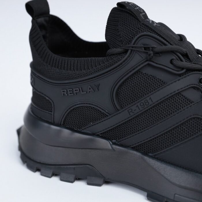 ⁦Replay Men's Stal 1 Shoes- Black⁩ - الصورة ⁦6⁩