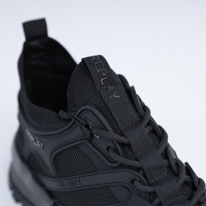 ⁦Replay Men's Stal 1 Shoes- Black⁩ - الصورة ⁦8⁩