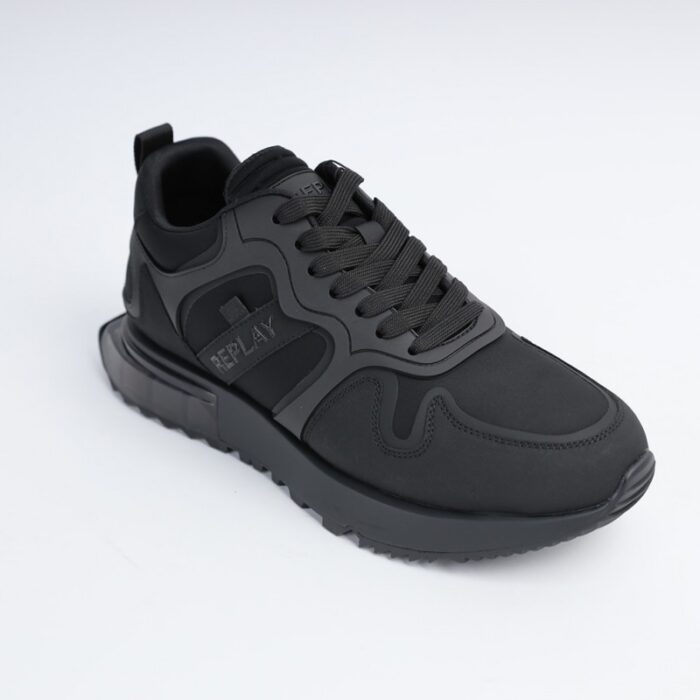 ⁦Replay Men's SANY 1 Shoes- Black⁩ - الصورة ⁦6⁩