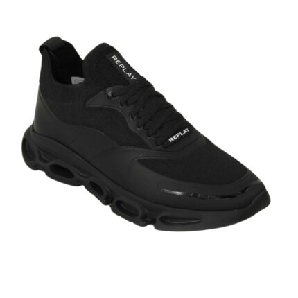 Replay Men's Overcast 1 Shoes- Black