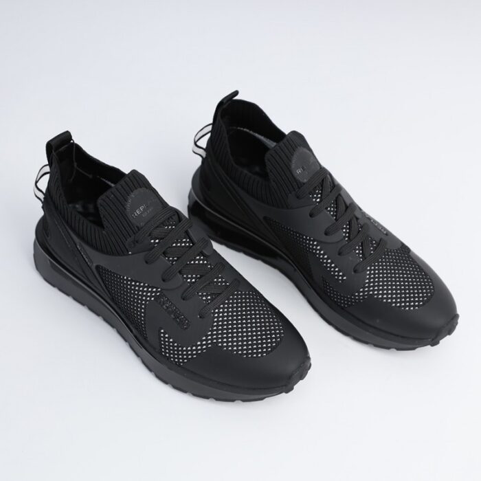 ⁦Replay Men's DUEL 1 Shoes- Black⁩ - الصورة ⁦4⁩