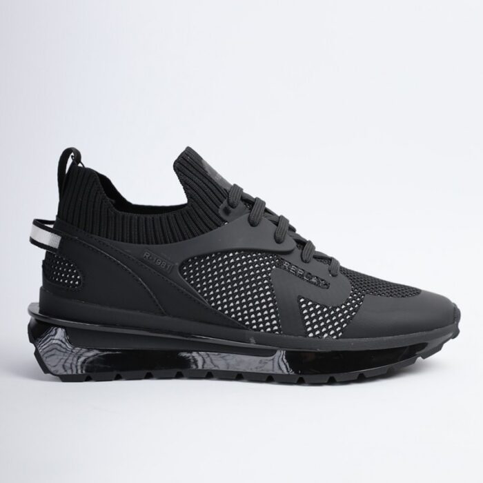⁦Replay Men's DUEL 1 Shoes- Black⁩ - الصورة ⁦5⁩