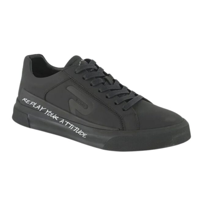 103376696_67dca5d1baeb6 Replay Men's HATLEY 1 Shoes- Black - الصورة 1