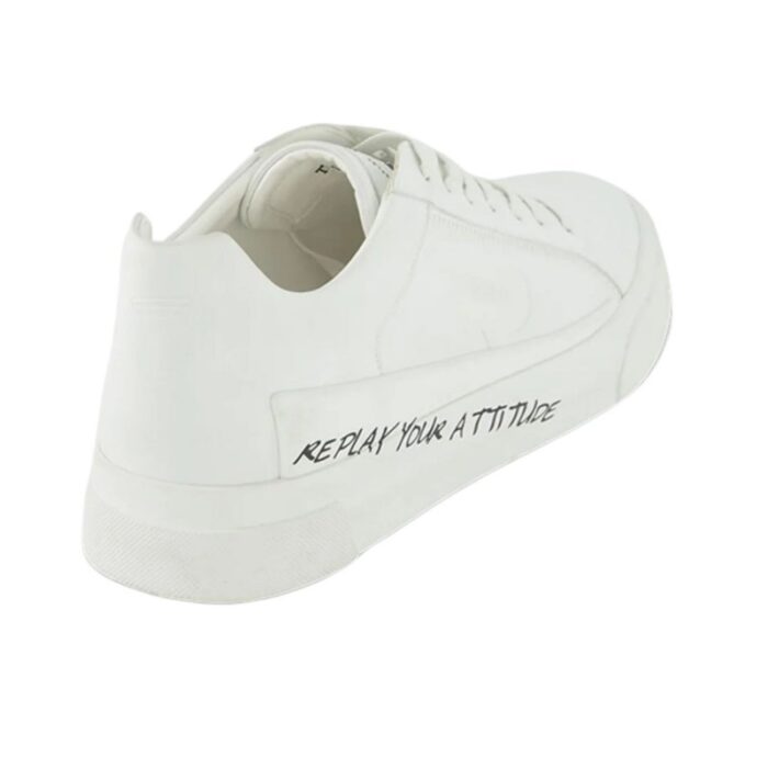 ⁦Replay Men's HATLEY 1 Shoes- White⁩ - الصورة ⁦2⁩