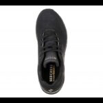 ⁦Skechers Women's Uno - Stand On Air Wide Fit Shoes -حذاء سكيتشرز أونو ستاند اون اير وايد فيت للنساء لون أسود⁩ - الصورة ⁦4⁩