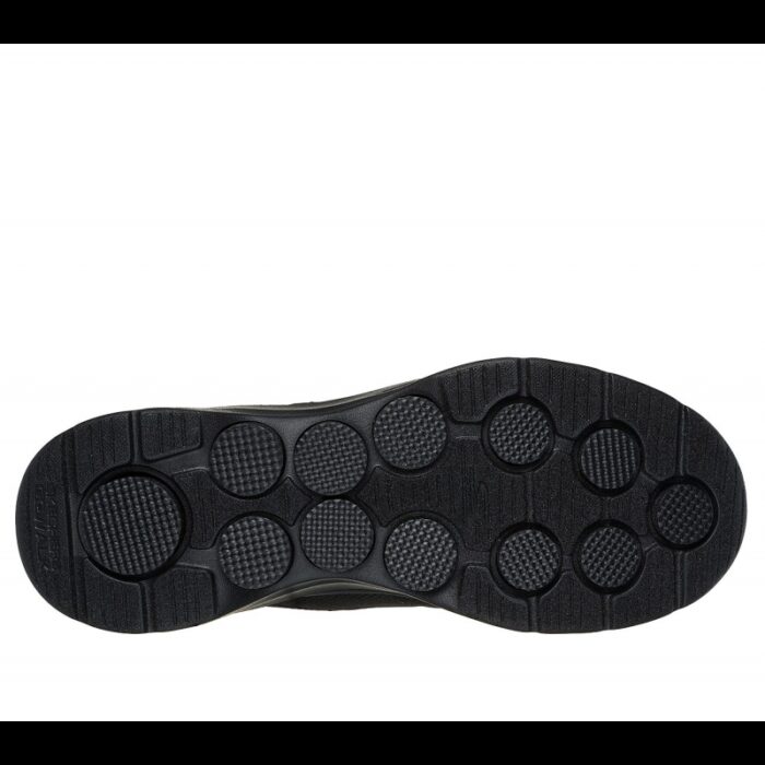 ⁦Skechers Men's GOwalk 7 slip-on Slide -شبشب سكيتشرز حو ووك 7 للرجال لون أسود⁩ - الصورة ⁦4⁩