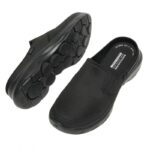 ⁦Skechers Men's GOwalk 7 slip-on Slide -شبشب سكيتشرز حو ووك 7 للرجال لون أسود⁩ - الصورة ⁦6⁩