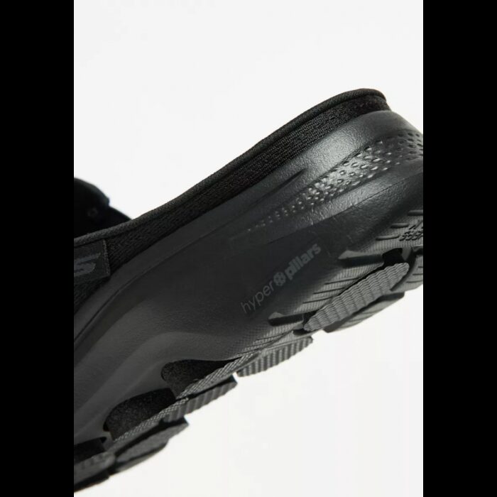 ⁦Skechers Men's GOwalk 7 slip-on Slide -شبشب سكيتشرز حو ووك 7 للرجال لون أسود⁩ - الصورة ⁦7⁩