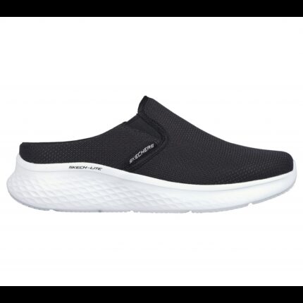 Skechers Men's Skech-Lite Pro Slide -شبشب سكيتشرز سكيتش لايت برو للرجال لون أسود ونعل أبيض