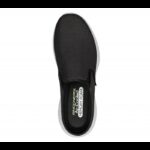 ⁦Skechers Men's Skech-Lite Pro Slide -شبشب سكيتشرز سكيتش لايت برو للرجال لون أسود ونعل أبيض⁩ - الصورة ⁦2⁩