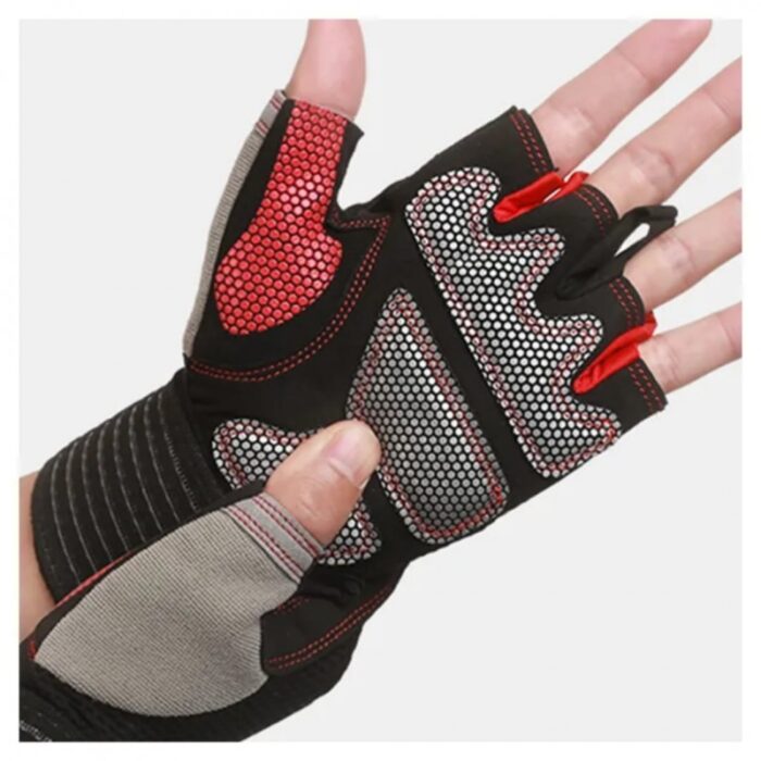 103376766_67dca6581e153 كفوف مع مشد احمر واسود - الصورة 1