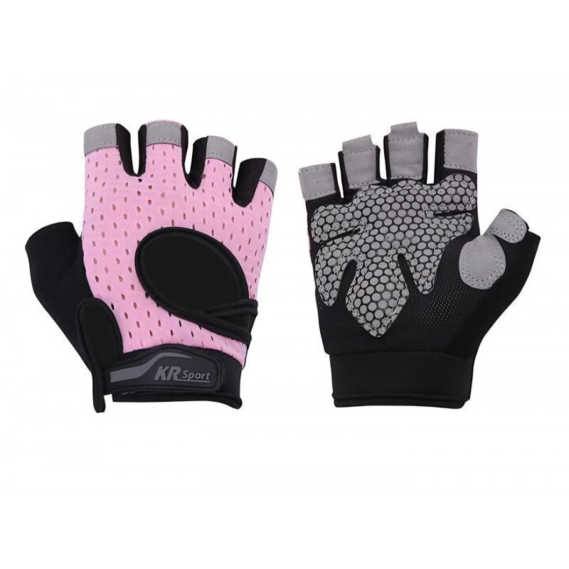 ⁦كفوف يدون مشد زهري⁩ - الصورة ⁦1⁩