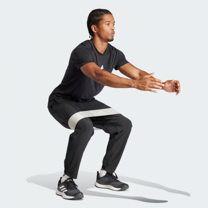 ⁦adidas Mens' Train Essentials Training Pants⁩ - الصورة ⁦3⁩