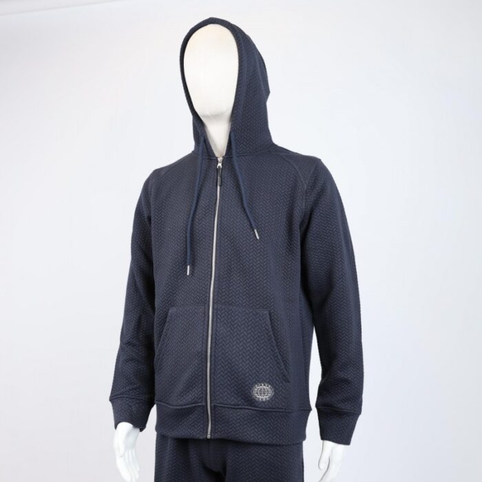 ⁦طقم تريننج جاكيت + بنطلون قماش مجكر خريفي ربيعي⁩ - الصورة ⁦5⁩